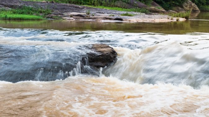 Araku Valley Chaparai Waterfalls Landscape Image